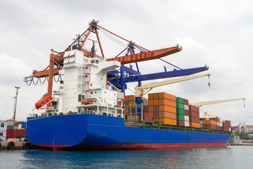 Fototapeta premium Container Ship