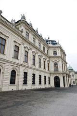 Fototapeta na wymiar Belvedere Baroque Palace
