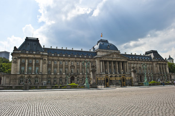 Fototapeta premium Brussels Royal Palace