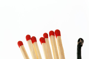 Symbol f&uuml;r Mobbing, Aussenseiter und Gleichheit