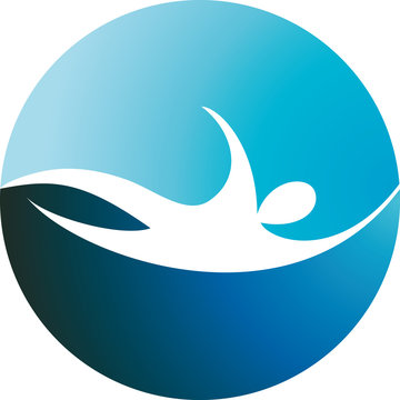 logo nuoto - swim logo