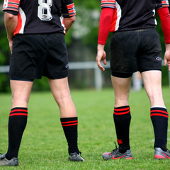 Fototapeta premium Rugby et joueurs