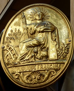 R&eacute;publique fran&ccedil;aise dor&eacute;e