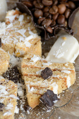 slices of sweet rolls in the shape