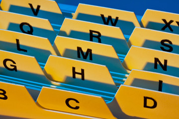 alphabetisches Register