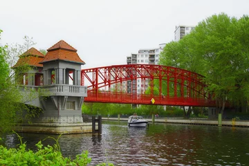 Tapeten Tegeler Hafenbrücke © RCphoto