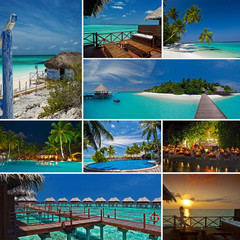 Maldives Collage