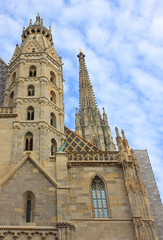 Fototapeta na wymiar Stephansdom cathedral in Vienna