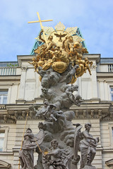 Plague column - Vienna.