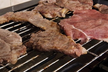 Barbeque meat