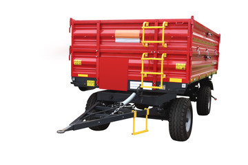 Naklejka premium agricultural trailer