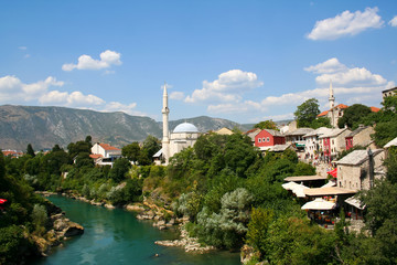 Old bridge in Mostar, Bosnia and Herzegovina