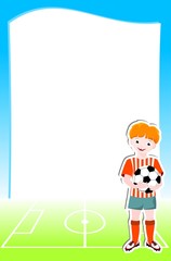 background with football theme