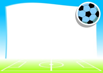 empty background with football theme