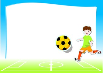 background with football theme