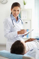 Doctor and patient