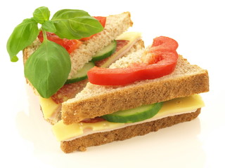Breakfast, isolated