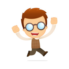 funny cartoon genius