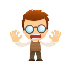 funny cartoon genius