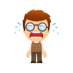 funny cartoon genius