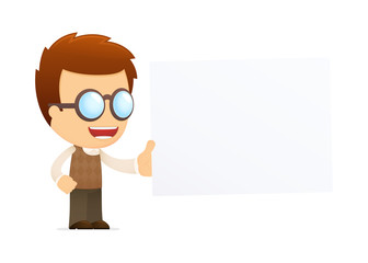 funny cartoon genius