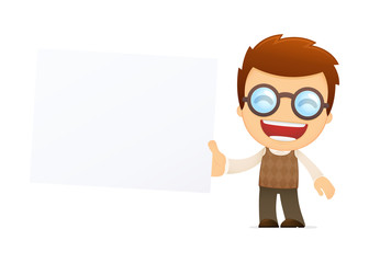 funny cartoon genius