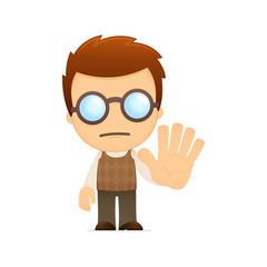 funny cartoon genius