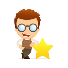 funny cartoon genius