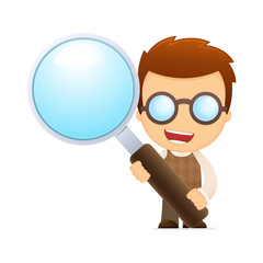 funny cartoon genius