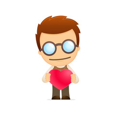 funny cartoon genius