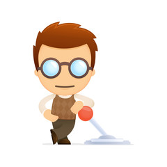 funny cartoon genius