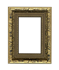 Picture photo frame to put your own pictures in (isolated with c