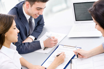 Fototapeta premium Business people