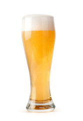 glass of light beer