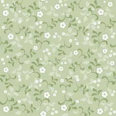 Naklejka premium seamless floral background