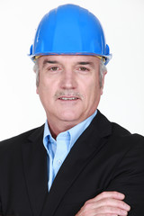 A portrait of an architect.