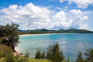 Fototapeta na wymiar Tip of Borneo plaży