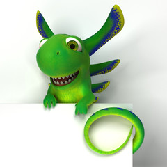 Lizard. Point the finger at