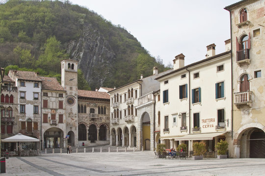 Piazza Flaminio in Vittorio Veneto