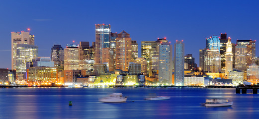 Fototapeta na wymiar Boston Panorama