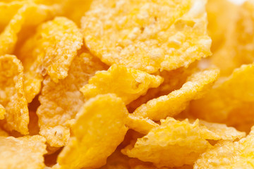 Corn flakes background