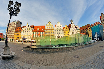 Market square, Wroclaw, Poland © Tomasz Warszewski