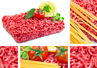 Spaghetti und Hackfleisch