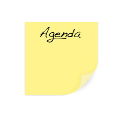 Icone post-it Agenda
