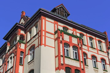 Naklejka premium Berlin - Saniertes Mietshaus