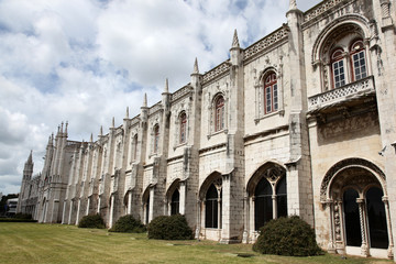 Fototapeta na wymiar Jerónimos Monastery - Belem Lisbon Portugal