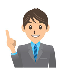 サラリーマン D 1 ポイント イラスト