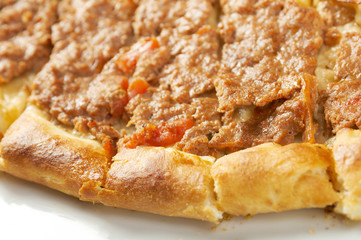 pita bread with meat