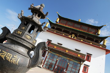 Gandan Monastery outside main temple