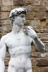 Fototapeta na wymiar Florence - Dawid Michała Anioła